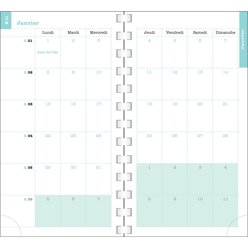 3660942085779-Exacompta - Dodo & Cath 16W - Agenda de poche - 90 x 160 mm-P_405186241_4-2