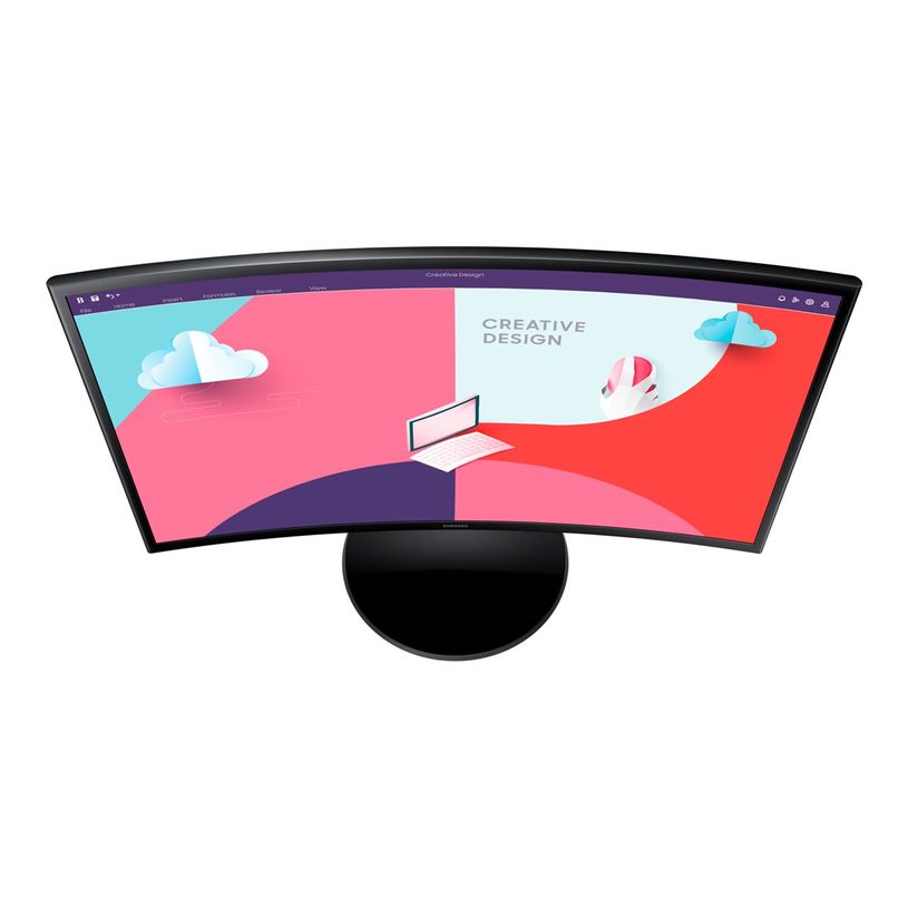 8806094767841-Samsung S24C360EAU - S36C Series - Ecran LED - Incurvé - Full HD (1080p) - 24" - noir-P_405186246_13-3
