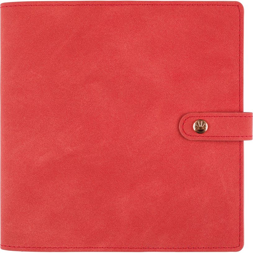 3664447181486-Agenda à spirale Ramatuelle - 1 semaine sur 2 pages - 16,5 x 16,5 cm - corail - Oberthur-P_405186259_1-0