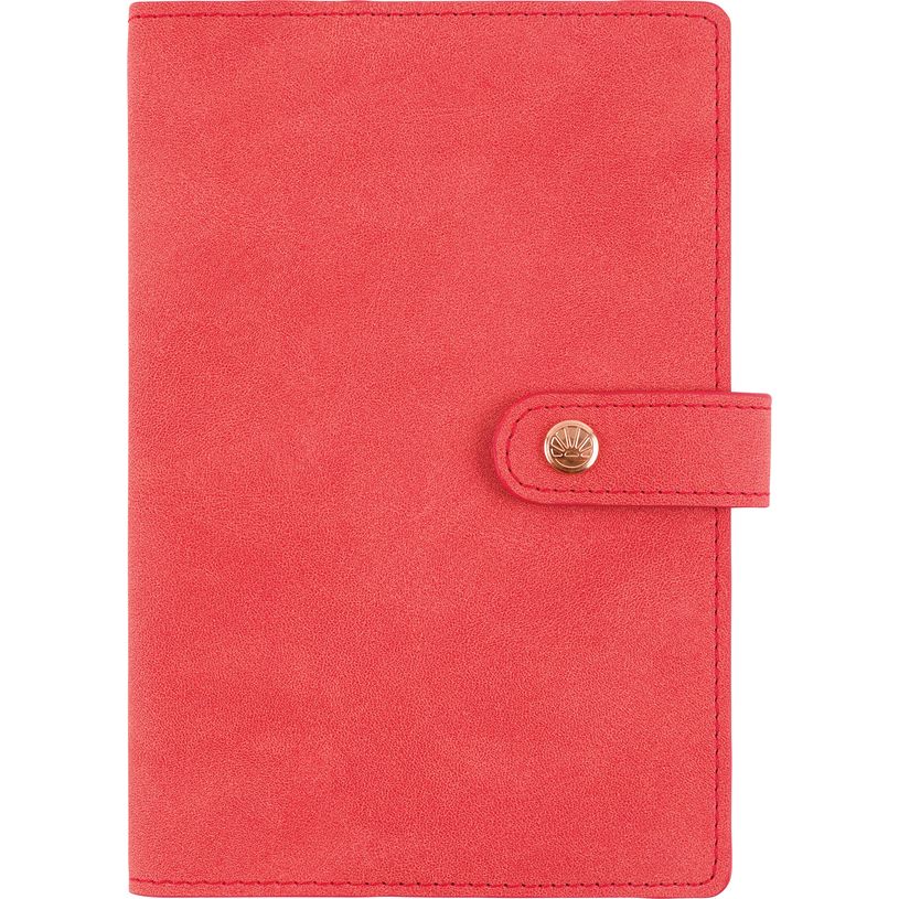 3664447181561-Agenda à spirale Ramatuelle - 1 semaine sur 2 pages - 10 x 15 cm - corail - Oberthur-P_405186267_1-0