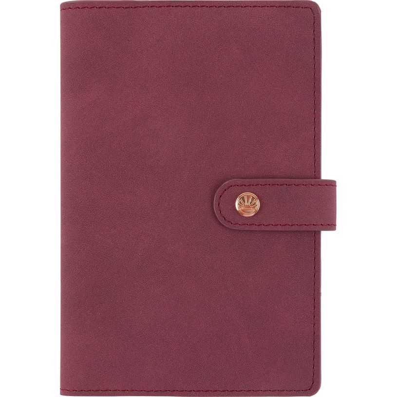 3664447181585-Agenda à spirale Ramatuelle - 1 semaine sur 2 pages - 10 x 15 cm - prune - Oberthur-P_405186269_1-0