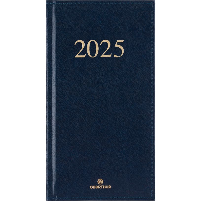 3664447178677-Agenda de poche Kiev - 1 semaine sur 2 pages - 9,5 x 17 cm - bleu marine - Oberthur-P_405186290_1-0
