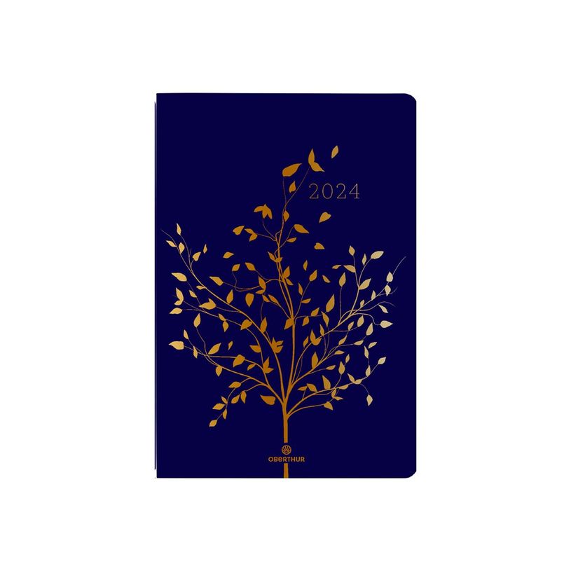 3664447208251-Agenda Astoria - 1 semaine sur 2 pages - 17 x 24,5 cm - orange - Oberthur-P_405186301_1-1