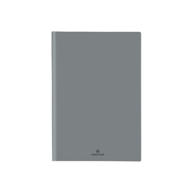 3664447232591-Agenda à spirale Malmo - 1 semaine sur 2 pages - 17 x 24,5 cm - taupe - Oberthur-P_405186487_1-1