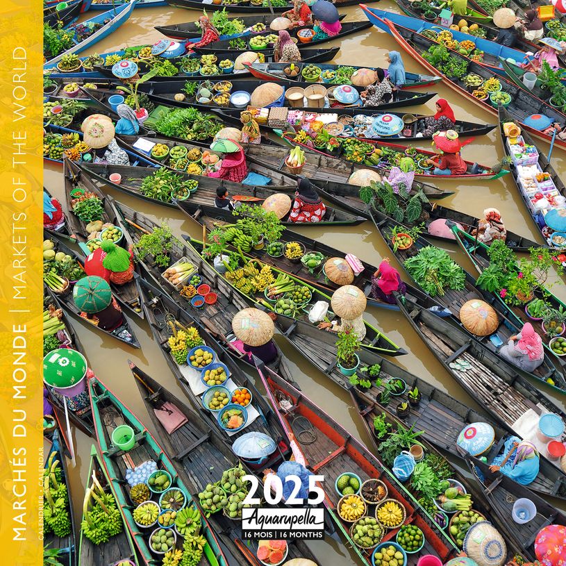 3494150160474-Calendrier mensuel 30x30 cm - 16 mois - Marchés du monde-P_405186534_1-0
