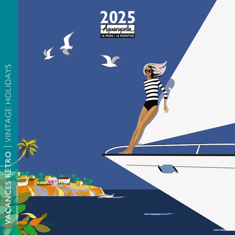 3494150160634-Calendrier mensuel 30x30 cm - 16 mois - Vacances rétro-P_405186548_1-0
