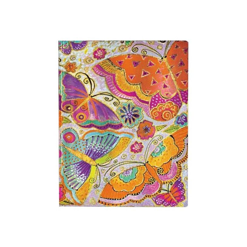 9781439744413-Paperblanks Flexis Flutterbyes Ultra - Cahier de notes - reliure piquée - 180 x 230 mm - 176 feuilles / 8-P_405186641_2-1