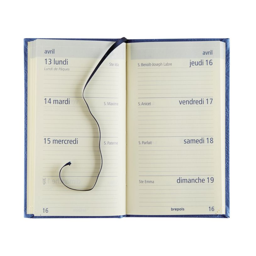 5412303378314-Agenda de poche Classica Optivision - 1 semaine sur 2 pages - 9 x 16 cm - disponible dans différentes c--1
