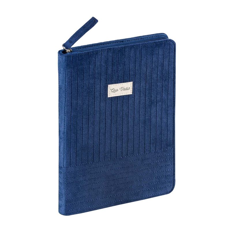3371010516100-Quo Vadis Colette Minister - Agenda - 2025 - semainier - standard / M - 160 x 240 mm - portrait - papier blanc - couverture bleu nuit - synt--0