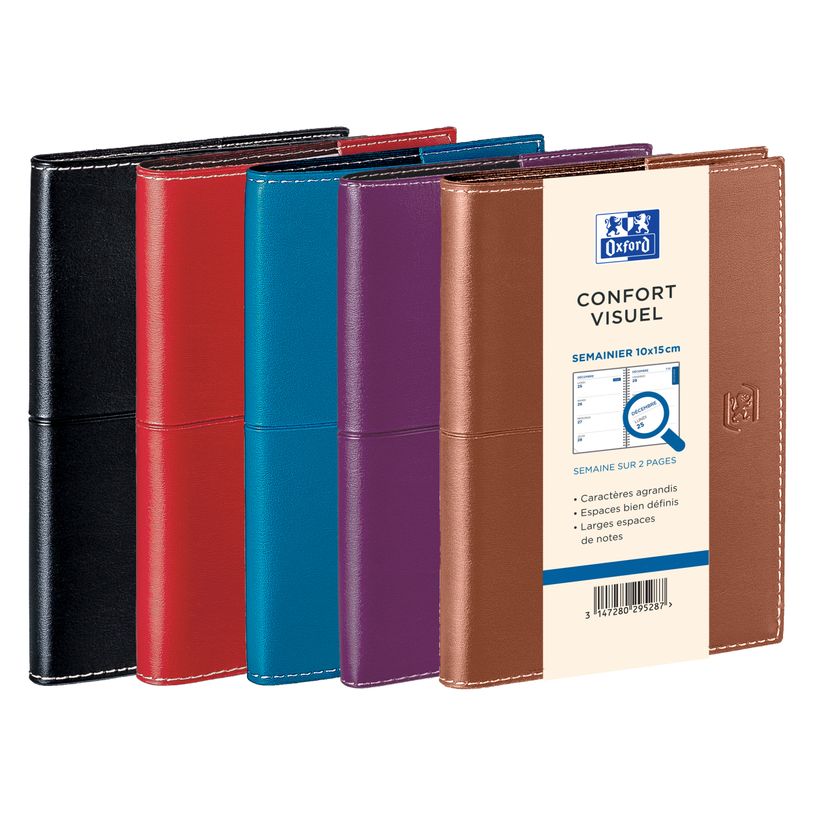 3147280295287-Agenda Oxford Voyage Visio + Intégral - 1 semaine sur 2 pages - 10x15 cm - disponible dans différents m--0