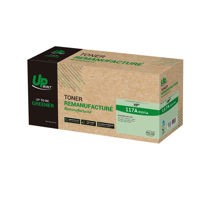 3584770912659-Cartouche laser remanufacturée HP 117A - cyan - Uprint--0