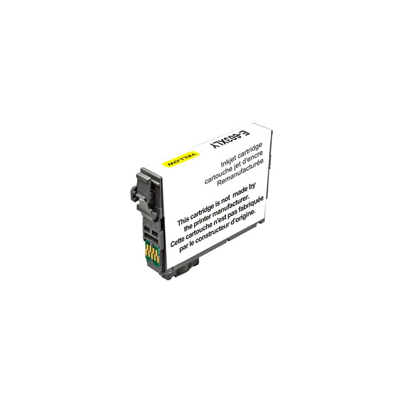 3584770904500-Cartouche remanufacturée Epson 603XL Etoile de mer - jaune - Uprint--1