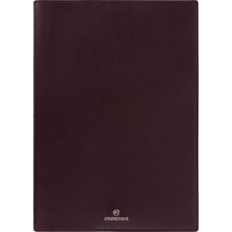 3664447230030-Agenda Feroe - la semaine sur 1 page et une page de note - 15 x 21 cm - bordeaux - Oberthur--0