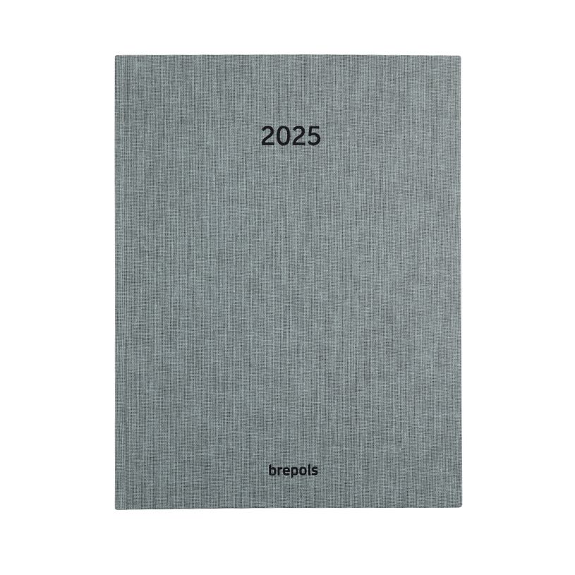 5412303378321-Agenda Semainier notes Dubletta - 1 semaine sur 2 pages - 17 x 22 cm - vert - Brepols-P_405187198_1-0