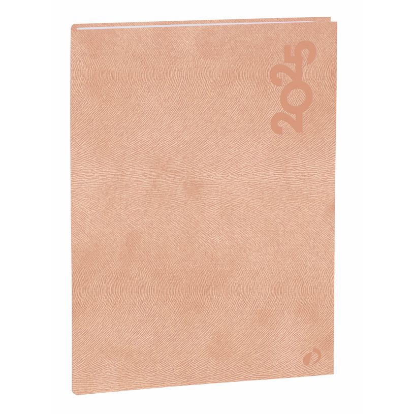 3371010516223-Quo Vadis - Agenda - 2025 - Ministre - Semainier Planning - Français - Gaïa - Rose - 13 mois de décembre à décembre - 16x24 cm - Papier Clairefontaine -P_405187218_3-0