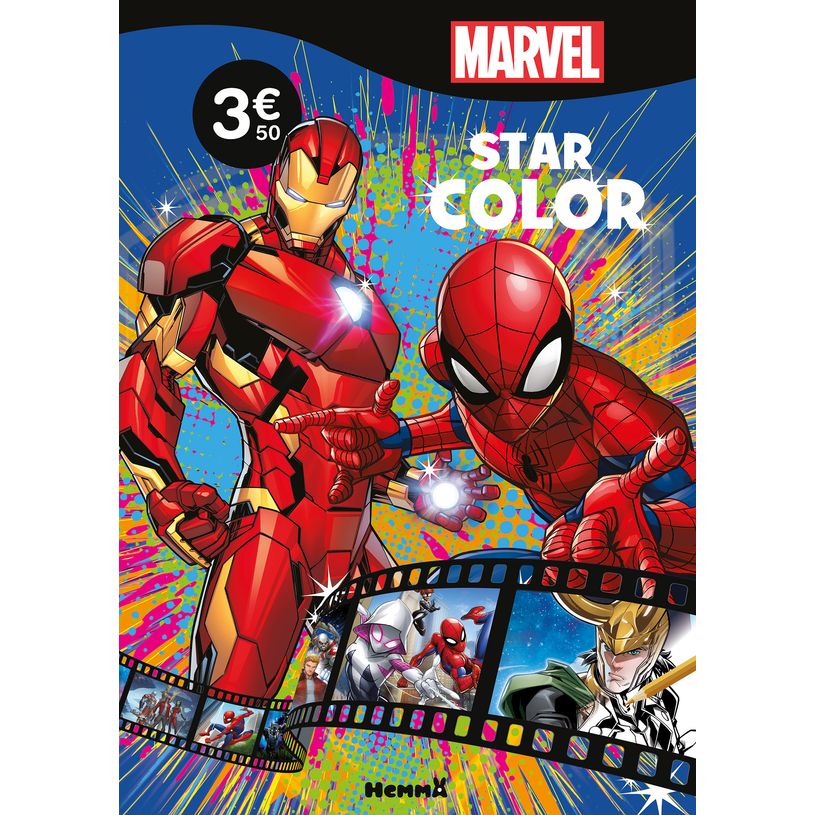9782508058011-Marvel - star color (iron man et spider-man)-P_405187376_1-0