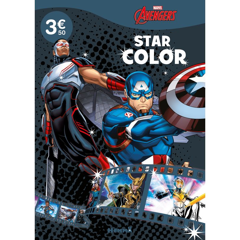 9782508058028-Marvel avengers - star color (falcon et captain america)-P_405187377_1-0