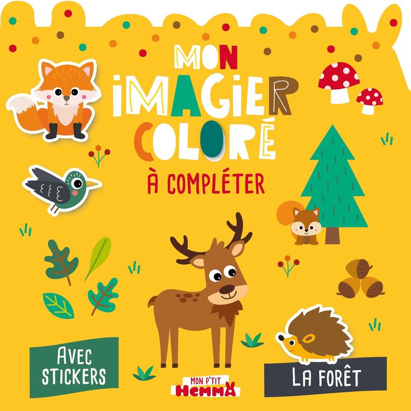 9782508056260-Mon p'tit hemma - mon imagier colore a completer -la foret - avec stickers-P_405187393_1-0