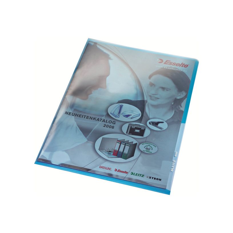 4002432417360-Leitz Premium - Pochette coin - A4 - 40 feuilles - bleu transparent-P_405187444_3-2