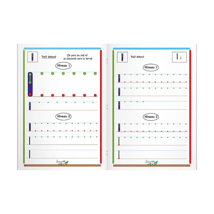 9791090155411-Serpodile - Cahier d'écriture - reliure cousue - A4 - 47 pages-P_405187463_1-1