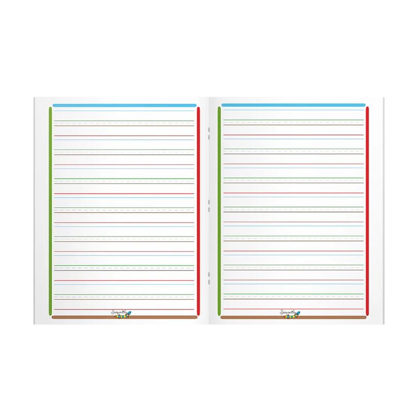 9791090155367-Serpodile - Cahier de notes - 170 x 220 mm - 24 feuilles / 48 pages - ligné-P_405187467_1-1