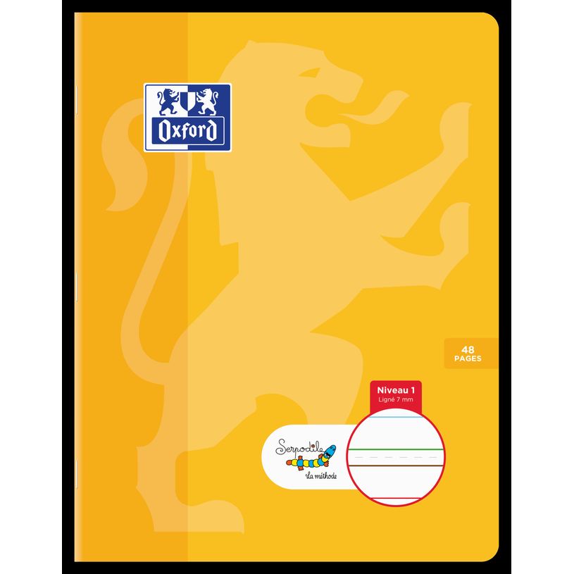 9791090155350-Serpodile Niv1 - Cahier de notes - reliure cousue - 170 x 220 mm - 24 feuilles / 48 pages -P_405187468_2-0