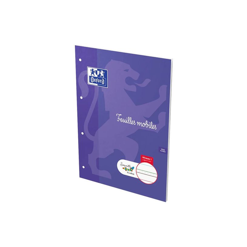 9791090155206-Serpodile - 50 feuilles mobiles Dys perforées - 100 pages - A4 - ligné 7 mm-P_405187473_3-1