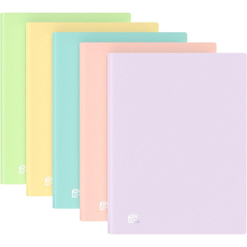 3045050472022-Oxford Urban - Porte vues - 40 compartiments - 80 vues - pour A4 (210 x 297 mm) - pastels -P_405187944_1-0