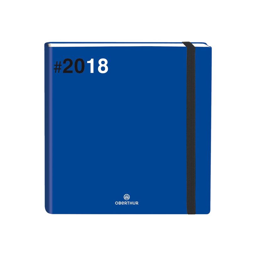 3664447205960-Agenda Flex - 1 semaine sur 2 pages - 16 x 16 cm - émeraude - Oberthur-P_405187962_2-1