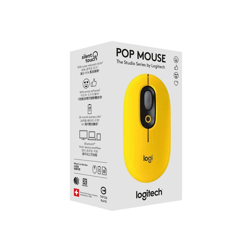 5099206101654-Logitech POP - Souris - emoji personnalisable - optique - 4 boutons - sans fil - Bluetoot-P_405188007_8-14