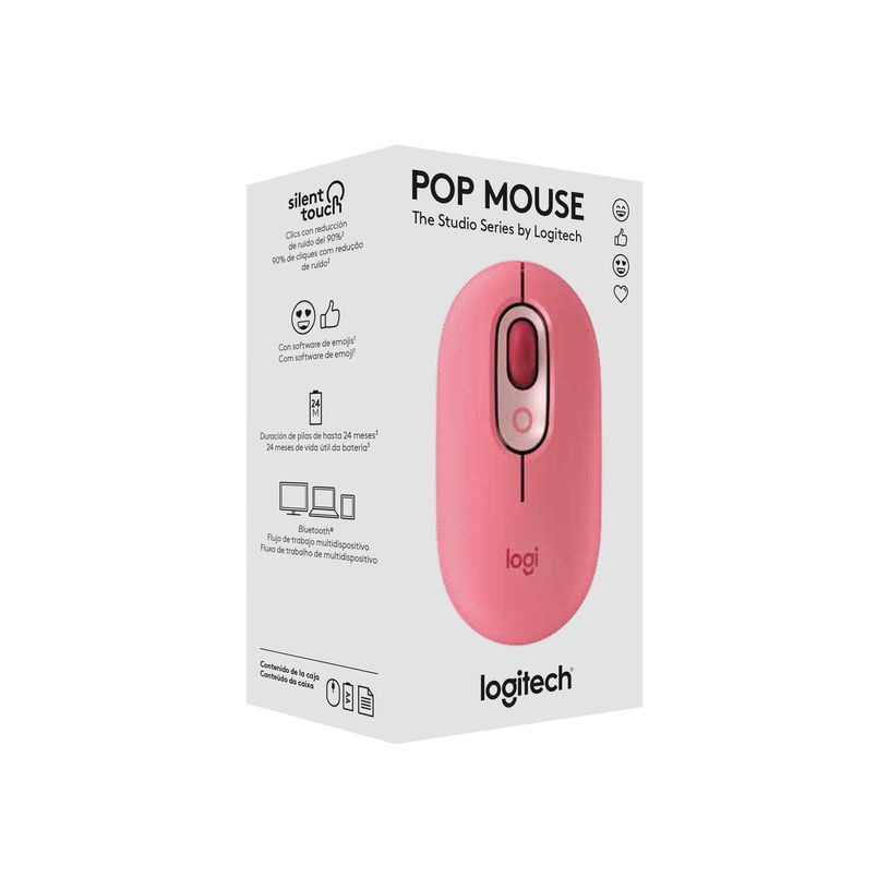 5099206101678-Logitech POP - Souris - emoji personnalisable - optique - 4 boutons - sans fil - Bluetoot-P_405188008_5-12