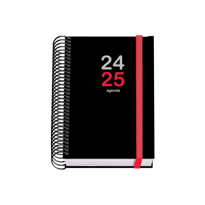 8421938517736-Dohe Prime - Agenda scolaire - 2024-2025 - 1 jour par page - reliure à spirale - A6 (105 x 148 mm) - carton -P_405188105_1-0