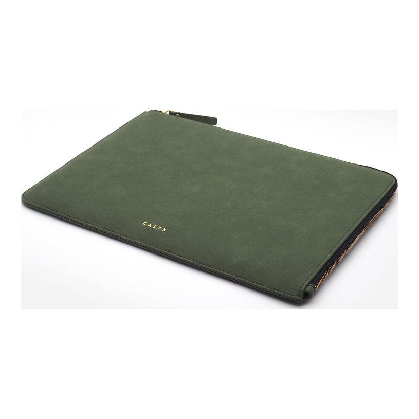3701506201911-Casyx Atelier - Housse pour ordinateur portable jusqu'à 15" - 16" - olive-P_405188257_3-0