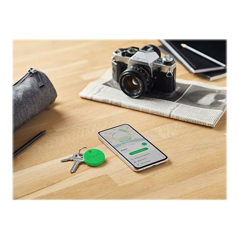 0850006063819-Chipolo ONE - Balise de sécurité sans fil pour téléphone portable - vert-P_405188333_4-4