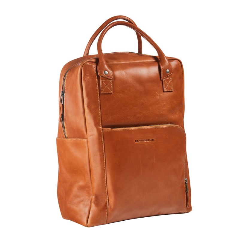 5413082195963-Maverock New Men - Sac à dos pour ordinateur portable 15" - cuir - cognac-P_405188417_1-0