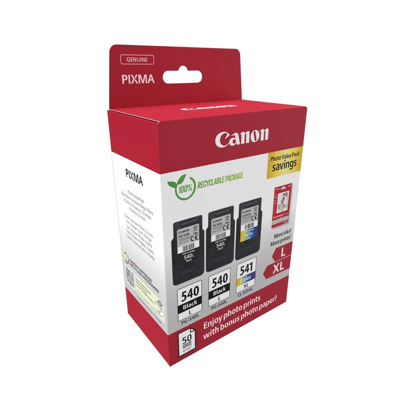 8714574679693-Canon PG-540L/CL-541XL - Pack de 2 - noir x2, couleur (cyan, magenta, jaune) + pack photo --P_405188438_1-0