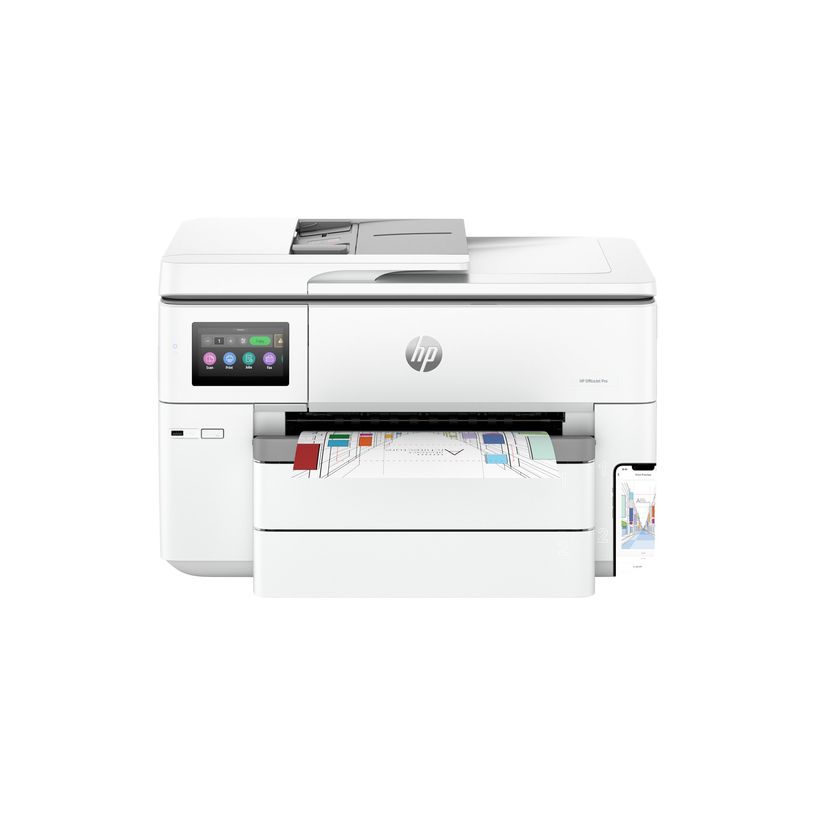 0196337487932-HP Officejet Pro 9730e Wide Format All-in-One - Imprimante multifonction jet d'encre coul-P_405188467_77-28