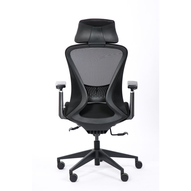 0404051884686-Fauteuil de bureau DESIGNER - Accoudoirs réglables - Appuie-tête - noir-P_405188468_5-4