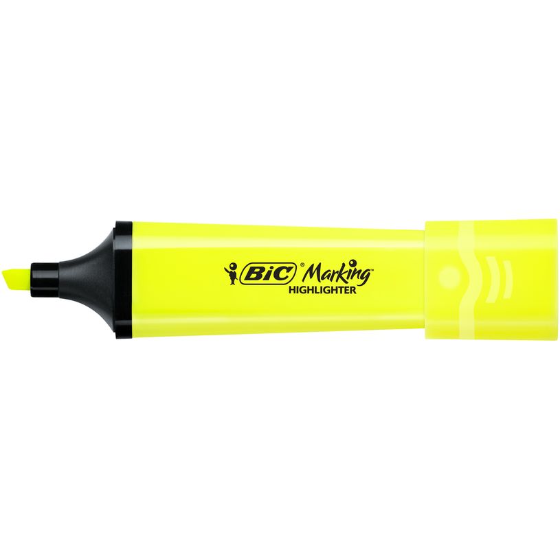 3086123737433-BIC Marking Highlighter - Surligneur - 1.2-4.6 mm - jaune fluo-P_405188609_2-1