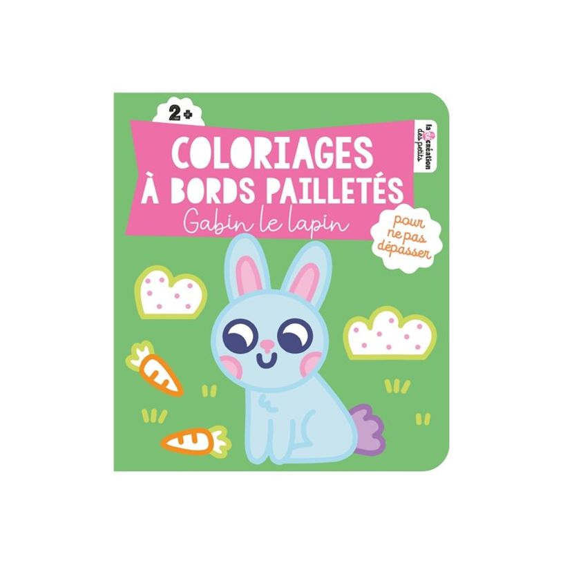 9782017203742-Coloriages à bords pailletés - Gabin le lapin - par Vautier Vanessa-P_405188635_1-0