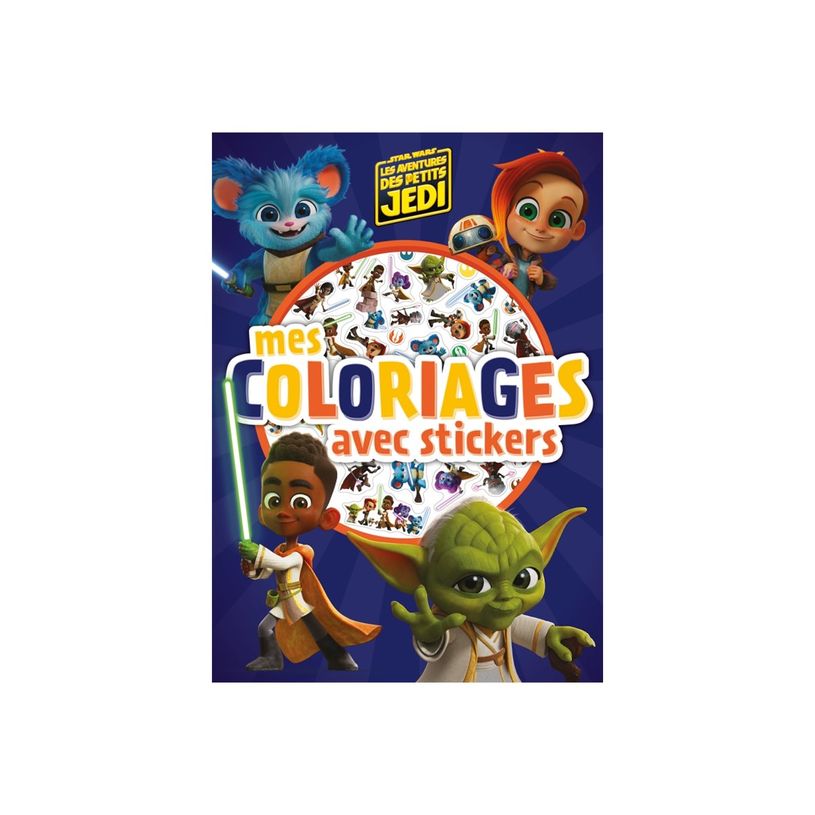 9782017235224-Mes Coloriages avec stickers - Star Wars Les Aventures des Petits Jedi-P_405188655_2-1