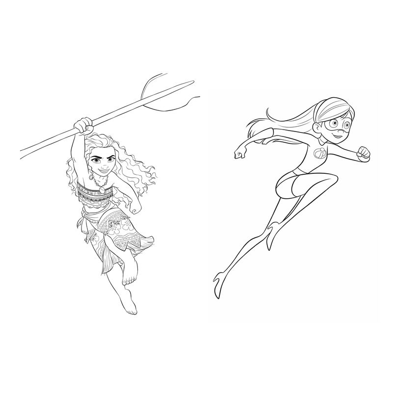 9782017261889-Mes Coloriages avec stickers - Girl Power - Disney-P_405188656_1-1