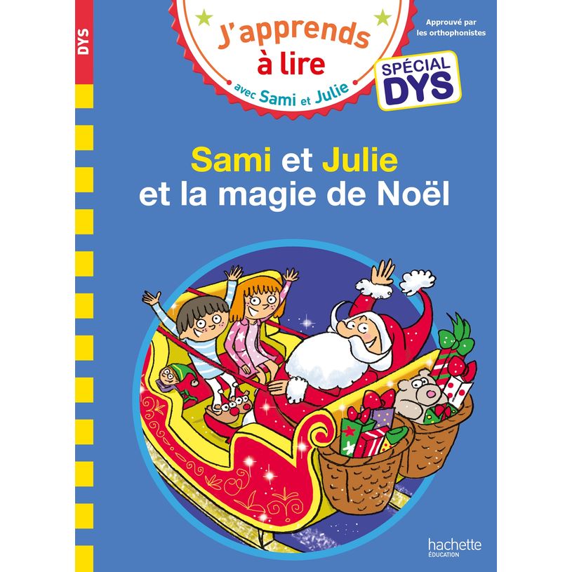 9782017194361-Sami et Julie- Spécial DYS (dyslexie) Sami et Julie et la magie de Noël--0