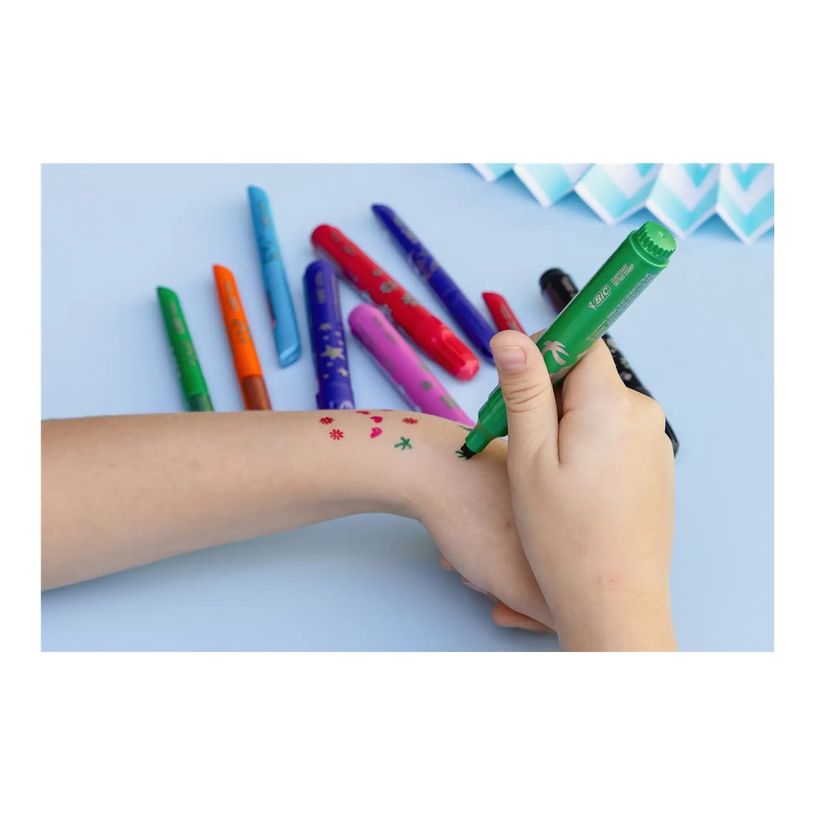 3086123737112-BIC KiDS Temporary Tattoo - Sellos - no permanente - colores surtidos (paquete de 5)-P_405188809_4-1