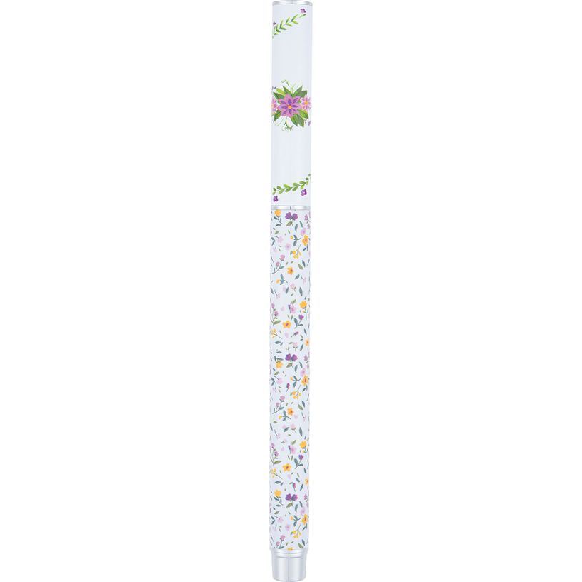 3664447170039-Stylo roller a cartouche Floraison - 5 decors assortis - Oberthur-P_405188856_3-2