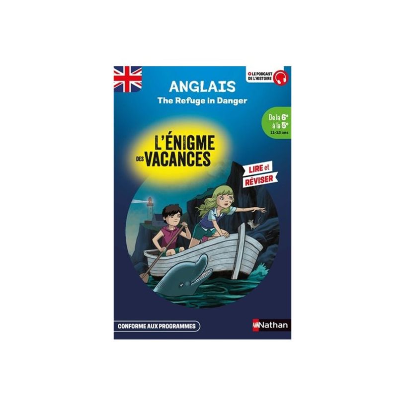 9782091931814-L'énigme des vacances - The refuge in danger - anglais - de la 6e à la 5e-P_405188884_2-1