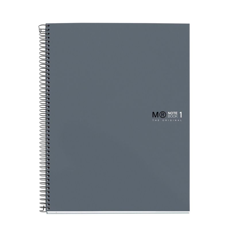 8422593466988-Notebook The Original, Couverture rigide, A5, quadrillage 5x5 mm, 80 feuilles de 1 couleurs, Miquelrius--0