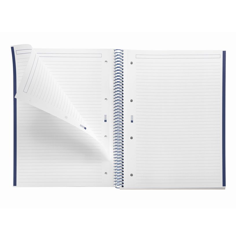 8422593486061-Notebook Emotions, Couverture rigide, A4, lignes horizontales 7 mm, 80 feuilles de 1 couleur, Miquelriu--3