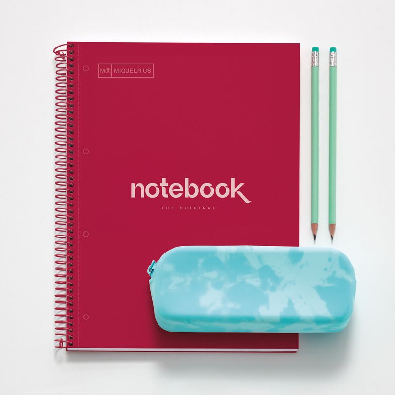 8422593485552-Notebook Emotions, Couverture rigide, A4, lignes horizontales 7 mm, 120 feuilles de 5 couleurs, Miquelr--2