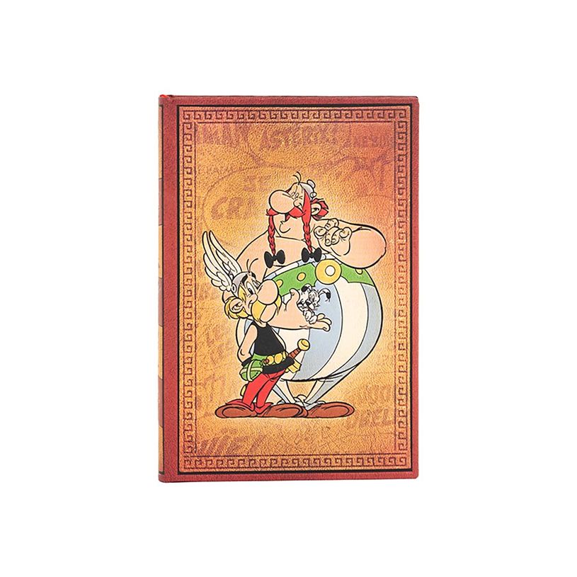9781439797051-Paperblanks The Adventures of Asterix - Journal - relié - midi - 120 x 180 mm - 72 feuilles / 144 pages - uni - Asterix & Obelix - orang-P_405189197_1-0